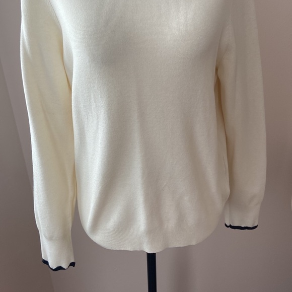 H&M l White Long Sleeve Top NWT - Picture 3 of 6